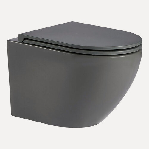 Изображение товара Подвесной унитаз WeltWasser Merzbach 043 Mt-Gr