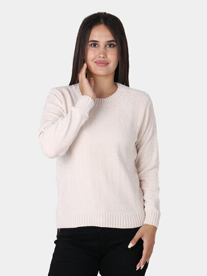 Свитер размер One Size, , кремовый — фото 1