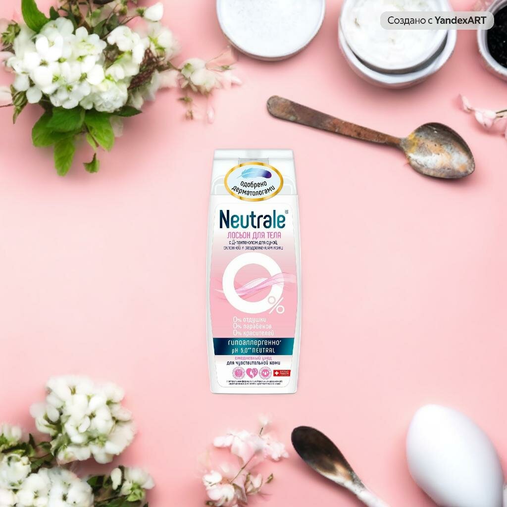 Neutrale Лосьон для тела с Д-пантенолом для сухой, склонной к раздражениям кожи 250 мл