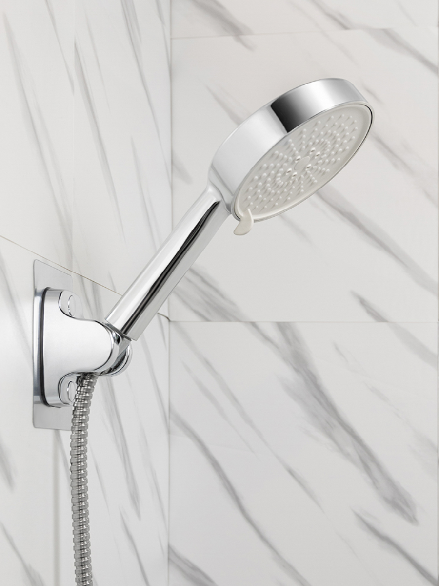 Душевой комплект СоюзКран лейка для душа диаметр 125 мм 5 режимов шланг 150 см с держателем для душа