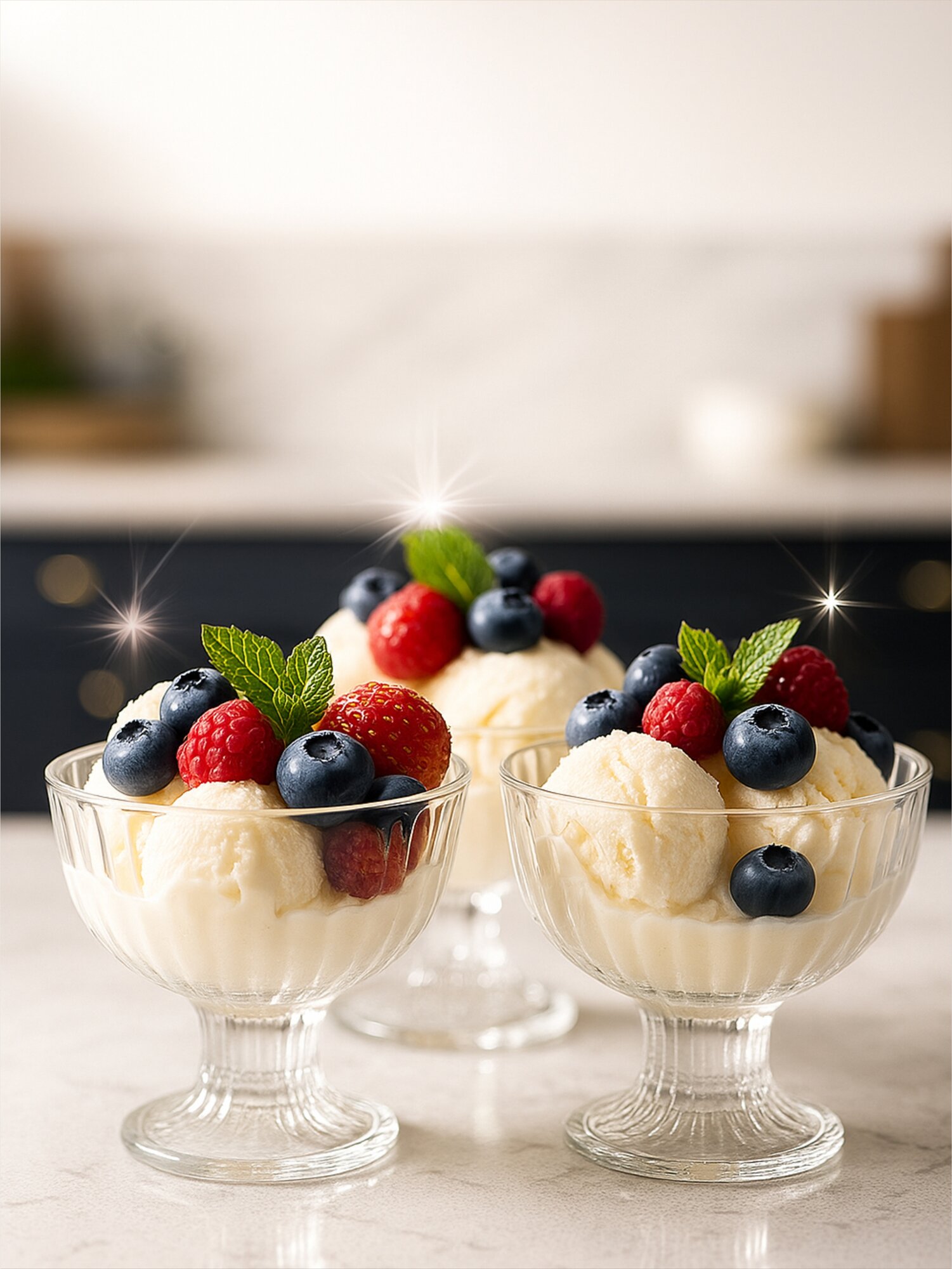 Креманка PASABAHCE айсвиль 51018 110мм 3шт 3х8 625024 — фото 1