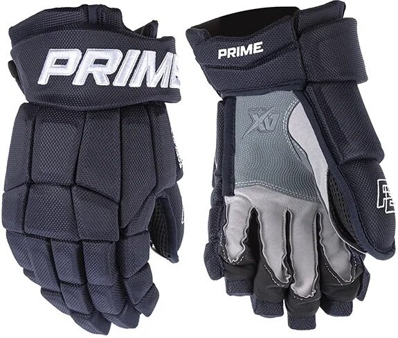 Перчатки хоккейные PRIME Flash 3.0 SR (13 / темно-синий-белый)