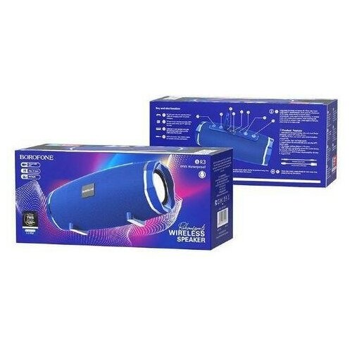 Портативная акустика BR3 Bluetooth Borofone синяя 231900₽