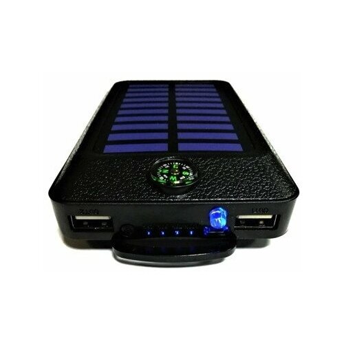 Внешний аккум 30000mAh 2USBmicroUSB Demacoсолнбатфонарькомпас 189000₽