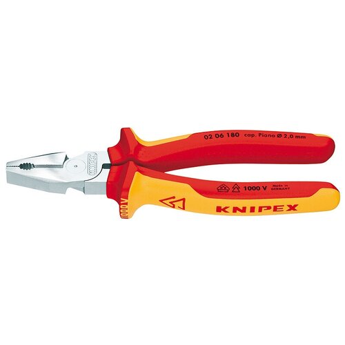 Пассатижи Knipex 02 06 180 180 мм