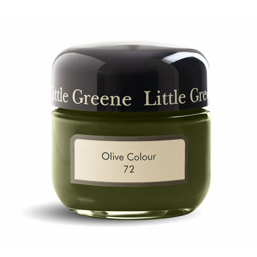 Пробник краски в/э акриловой Little Greene, цвет № 72, OLIVE COLOUR, 60 мл