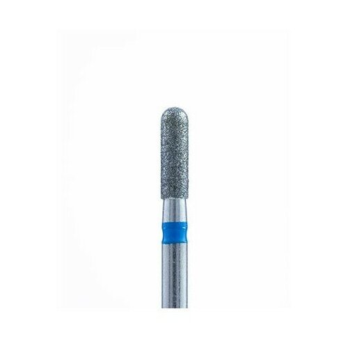 Silver Kiss, фреза алмазная цилиндр закругленный (синяя, d 0.27) ice nova фреза алмазная цилиндр заостренный d 3 1 мм синяя