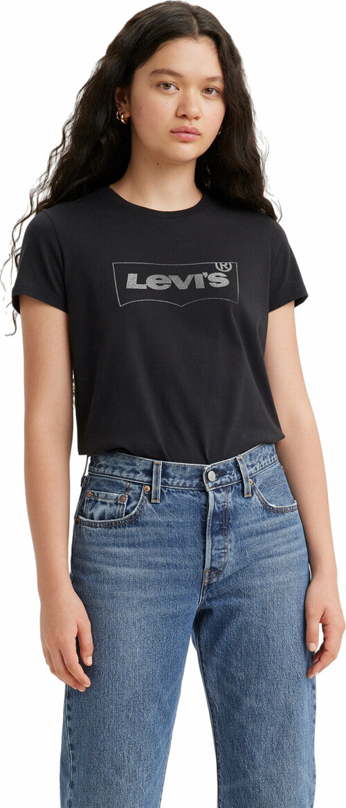 Футболка Levis, размер S, черный