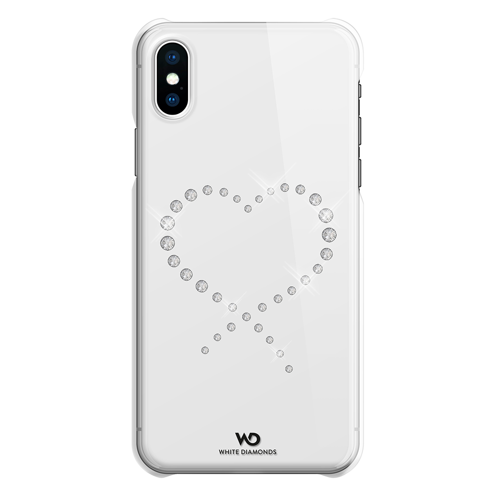 Чехол Eternity для iPhone XS, прозрачный/кристаллы, 1370ETY5, White Diamonds, White Diamonds 805047