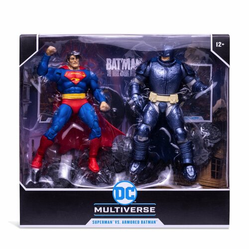 Игровой набор 2 фигурки DC Superman vs. Batman 18 см MF15457