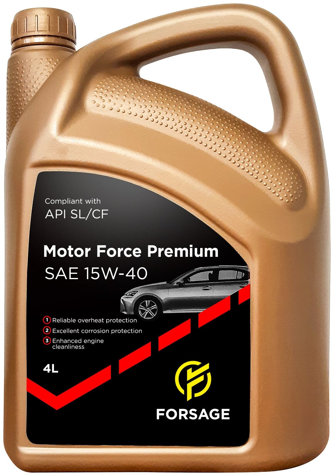 Forsage Motor Force PREMIUM 15W-40 API SL/CF, 4л