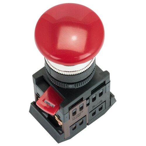 Нажимная кнопка (кнопочный выключатель/переключатель) в сборе EKF кнопка с фиксацией ekf aeal 22 грибок proxima красная no nc pbn aeal r