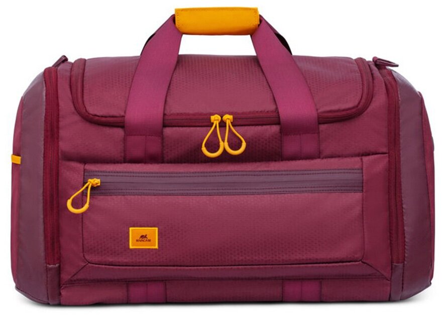 5331 burgundy red дорожная сумка, 35л - фотография № 2