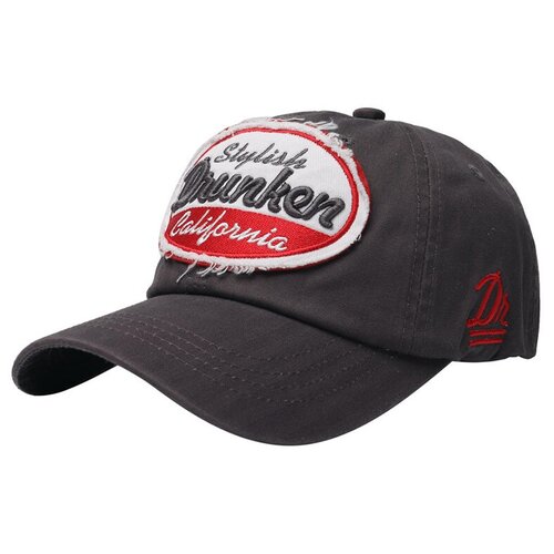 Бейсболка Be Snazzy, размер 56-60, серый