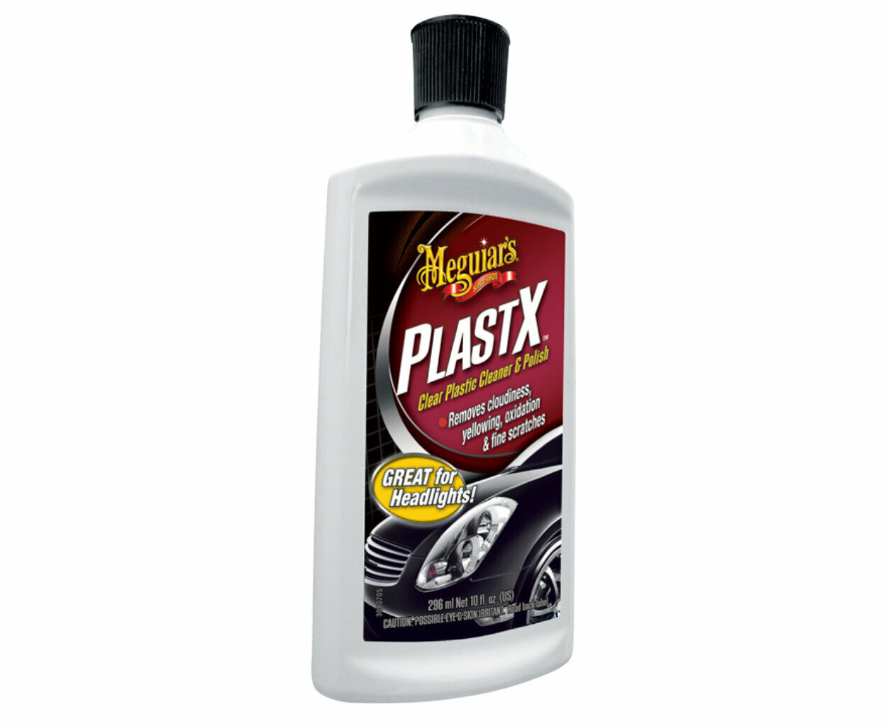 Средство для очистки и полировки Plast X Clear Plastic Cleaner and Polish Meguiar's, 296 мл.