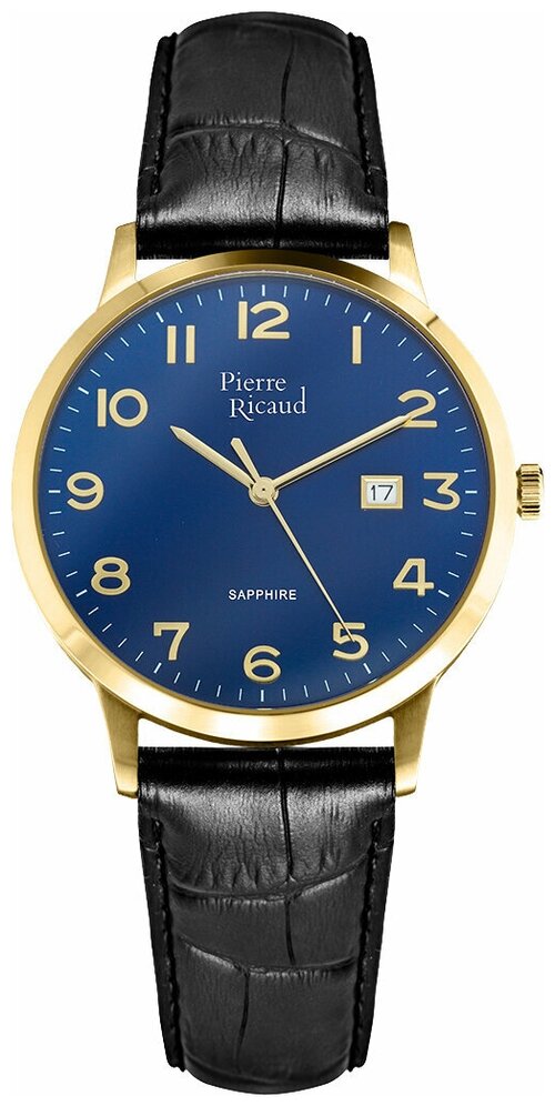 Наручные часы Pierre Ricaud P91022.1225Q, синий