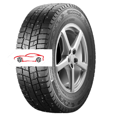 Зимние шипованные шины Continental VanContact Ice (195/70 R15C 104/102R)