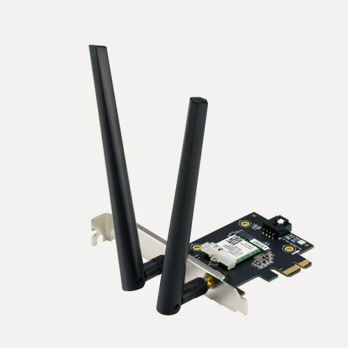 Изображение товара Адаптер беспроводной связи (Wi-Fi) ASUS PCE-AXE5400/EU (90IG07I0-ME0B10)