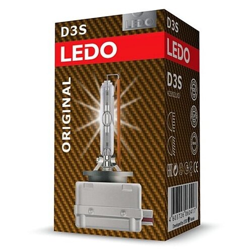 фото Лампа d3s 4300к ledo original (производитель: ledo 42302lxo)