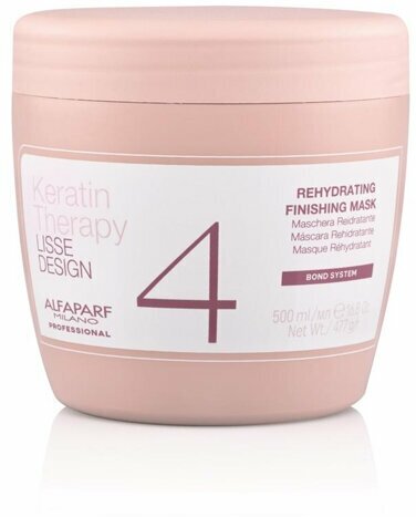 Кератиновая увлажняющая маска для волос ALFAPARF KT LD REHYDRATING FINISH MASK 500 мл 23344