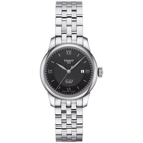 Наручные часы TISSOT, черный, серебряный наручные часы tissot t1204171705103 черный серебряный