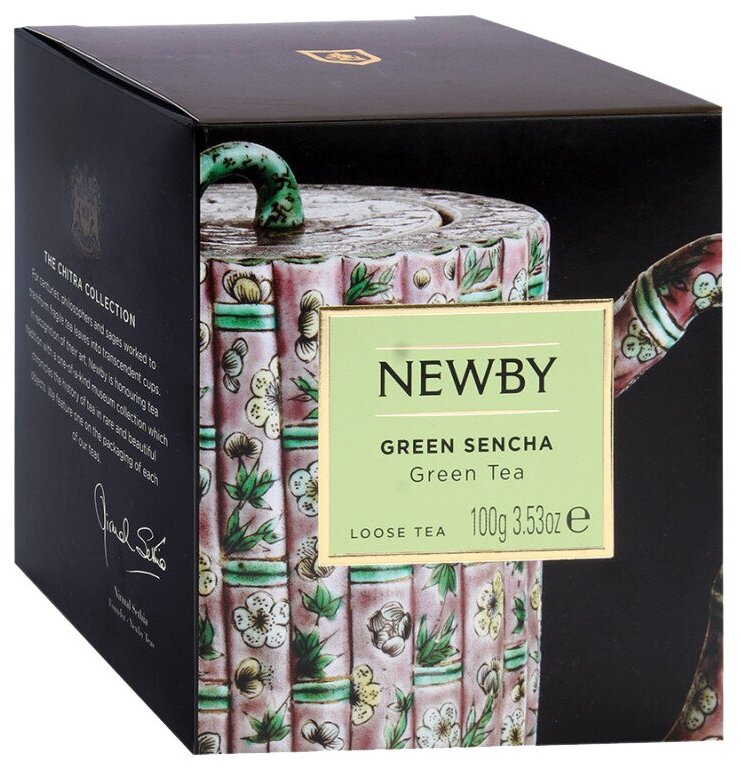 Чай зеленый Newby Green Sencha 100г - фото №5