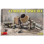 Сборная модель MiniArt Concrete Mixer Set (35593) 1:35 - изображение