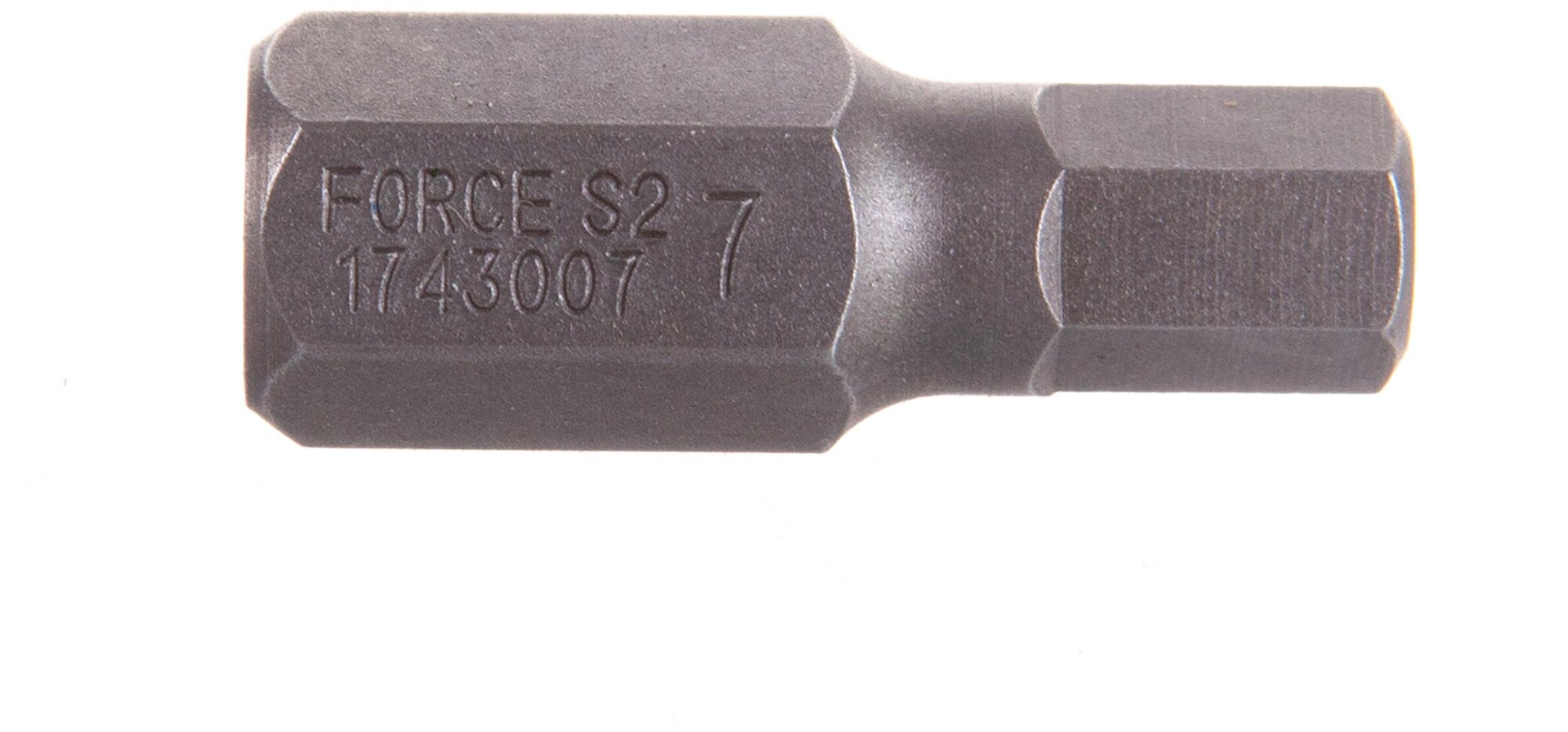 Бита-шестигранник 7 30 мм FORCE 1743007