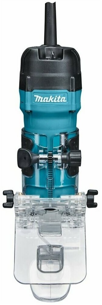 Фрезер сетевой MAKITA 3712 (530Вт,цанга 6мм,глубина 42 мм,наклонная база), шт