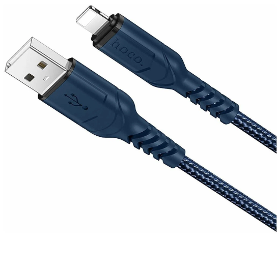 Кабель Hoco HC-44876 X59 USB - Lightning, 1 м, 1 шт, синий