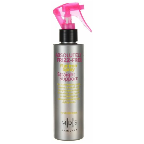 Mades Hair Care - Absolutely Frizz-free - Straight Support - Flat Iron Spray Спрей для волос 