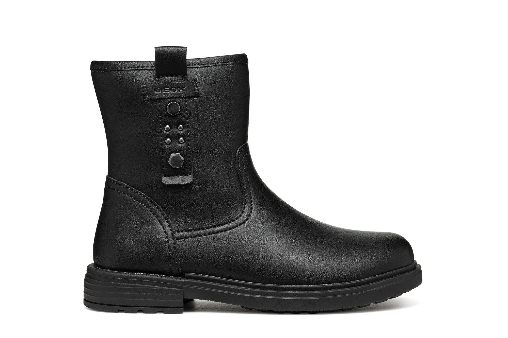 Полусапоги GEOX Eclair, размер 32 EU, черный