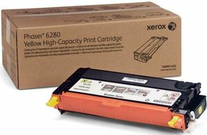 Картридж Xerox 106R01402 для Xerox Phaser 6280, yellow, увеличенный (5900 стр)