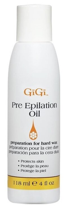 Масло для подготовки кожи к процедуре глубокой эпиляции Pre-Epilation Oil GiGi 118 мл