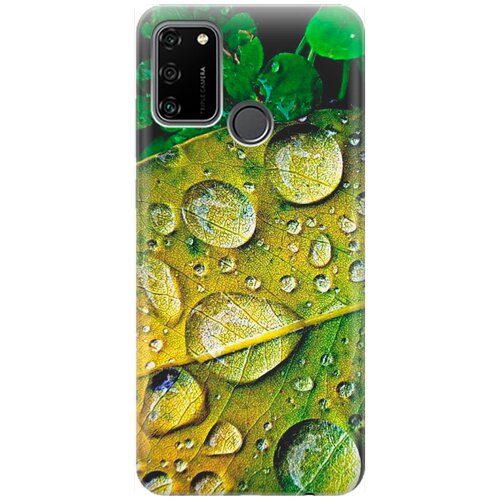 фото Re:pa накладка transparent для honor 9a с принтом "после дождя"