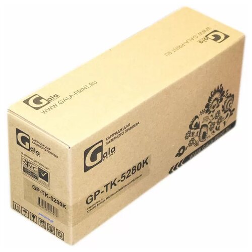 картридж galaprint gp tk 475 черный для лазерного принтера совместимый GalaPrint TK-5280K, 13000 стр, черный