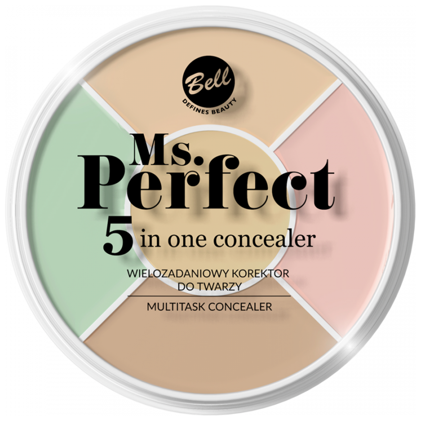 Набор консилеров для лица `BELL` PERFECT CONCEALER 5 IN 1 тон 01