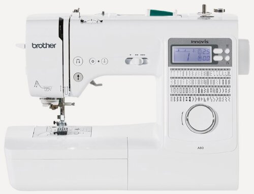 Изображение товара Швейная машинка Brother INNOV-'IS A80, белый 80 операций, автоматическая петля, автоматическая петля