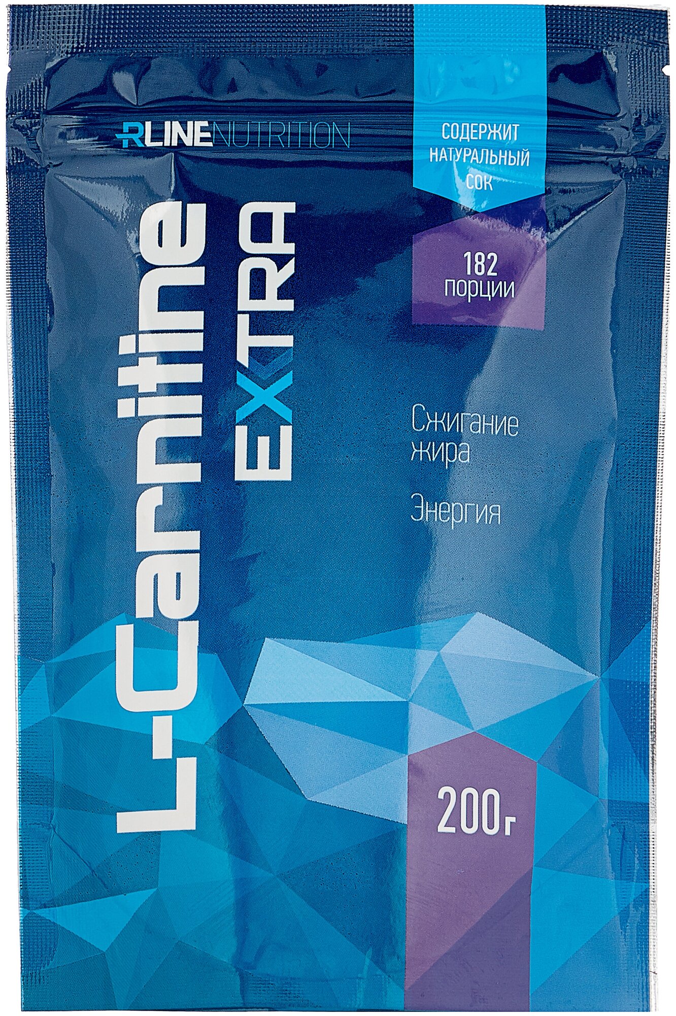 R-LINE L-Carnitine Extra (пакет) 200 г Яблоко