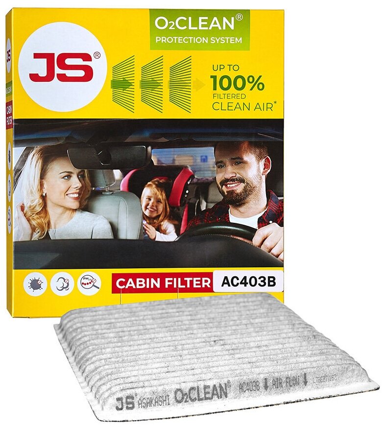 Салонный фильтр JS O2CLEAN AC9408B-K