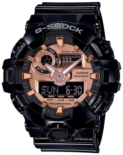 Наручные часы CASIO G-Shock GA-700MMC-1A, золотой