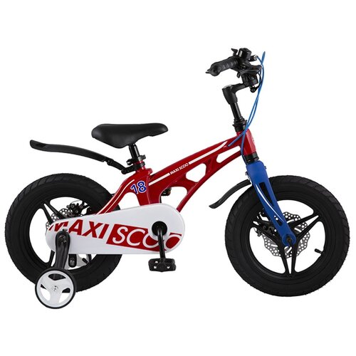 фото Детский велосипед maxiscoo cosmic делюкс 18" (2021)(красный)