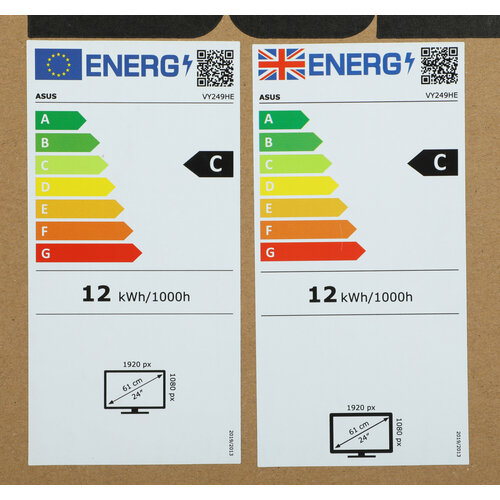 Монитор Asus 238 Gaming VY249HE черный IPS LED 1ms 169 HDMI матовая 250cd 178гр178гр 1920x1080 75Hz FreeSync VGA FHD 338кг 1349000₽