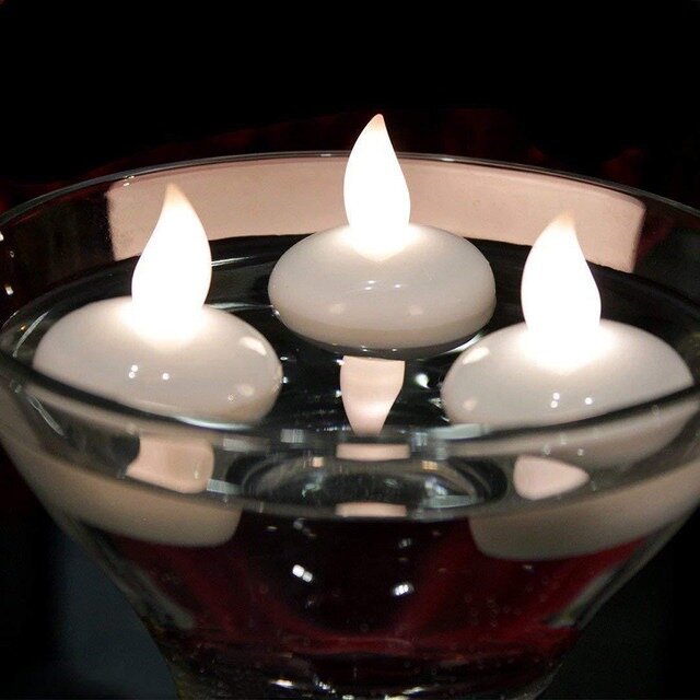 Светодиодная свеча в воду на батарейках - фотография № 6