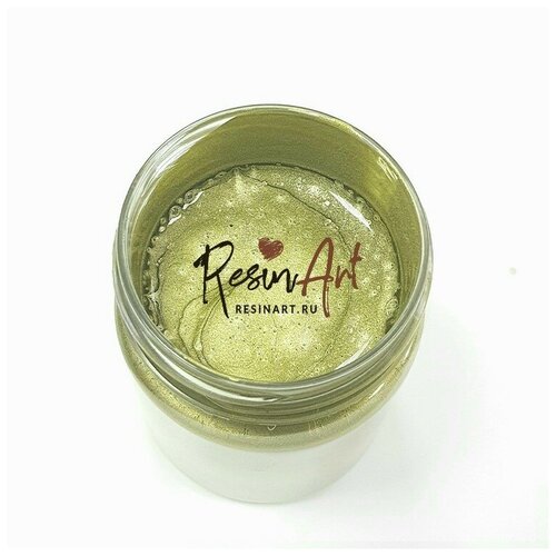 Жидкая поталь ResinArt Лимонное золото, 40 мл