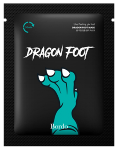 Bordo Пилинг-носочки - Dragon foot peeling mask, 1шт*20г