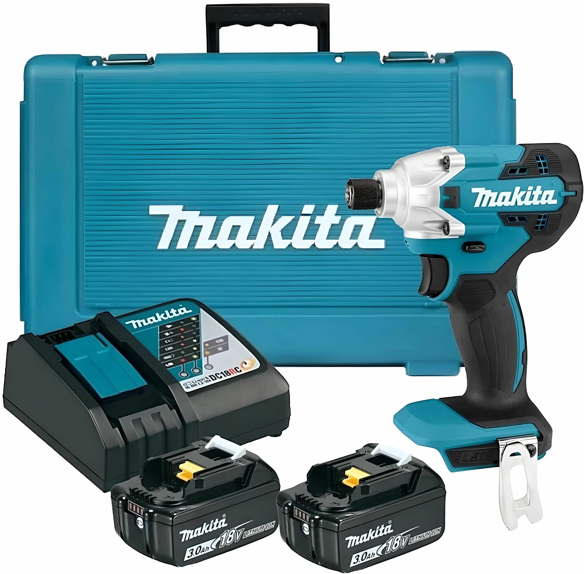 Шуруповерт аккумуляторный ударный Makita DTD156RFE LXT