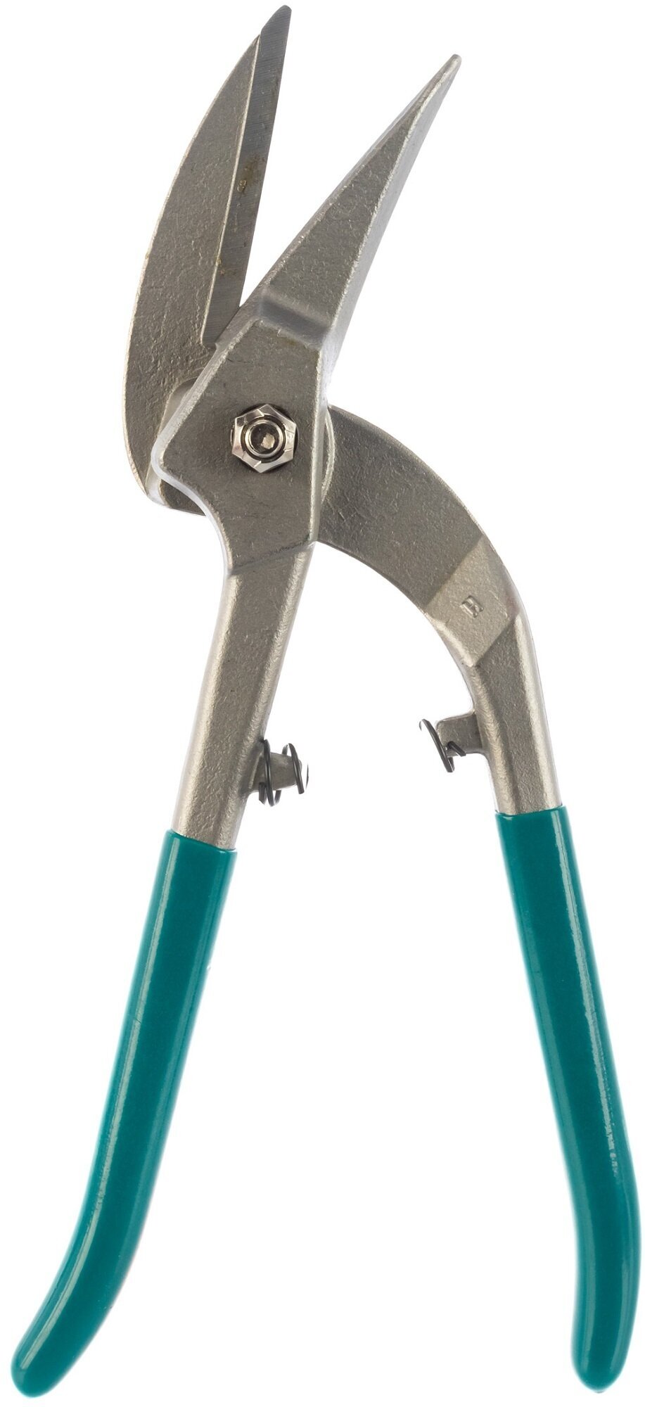 Ножницы KRAFTOOL по металлу pelikan цельнокованые длинный прямой сквозной рез 300мм - фото №10