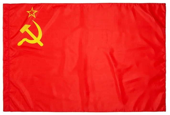 Флаг РусФлаг "СССР", двухсторонний, 90 х 135 см