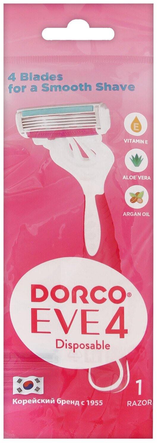 Dorco Eve 4 Disposable / Shai 4 Vanilla бритвенный станок